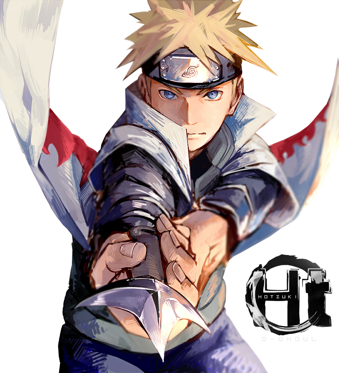 Minato Namikaze Desenho by gustavosteyer on DeviantArt