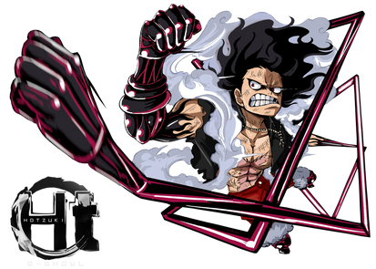 SeriousBW on X: Luffy 4th Gear render - #robloxrender - #render