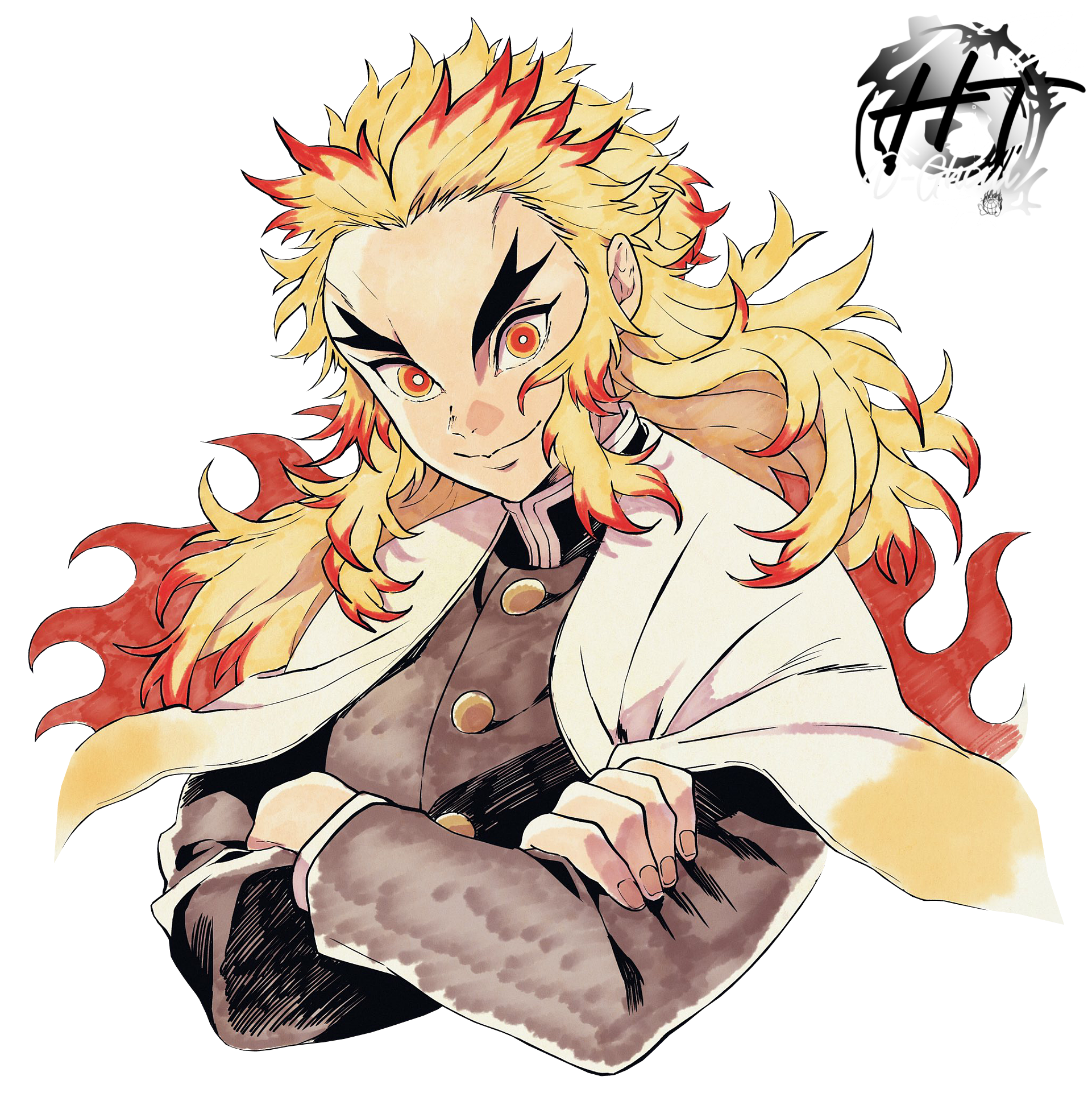 Rengoku Kyojuro by Nipatsu on DeviantArt