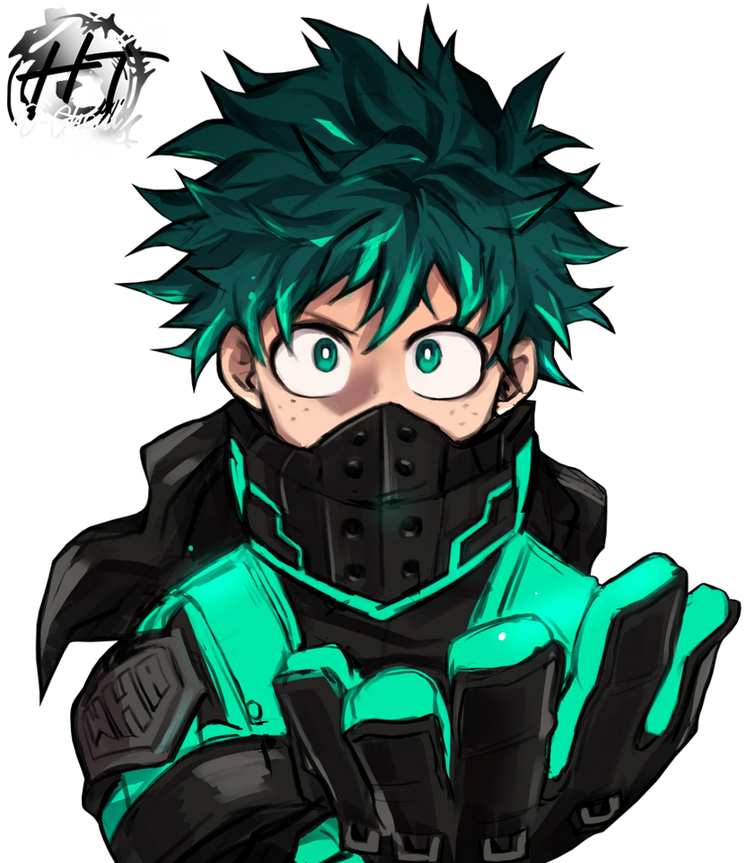 Izuku Midoriya (MHA Movie) - Render by D4rkawaii on DeviantArt