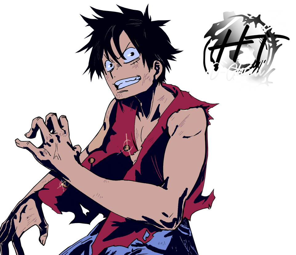 Luffy Render Deviantart Luffy (OP) - Render by D4rkawaii on DeviantArt