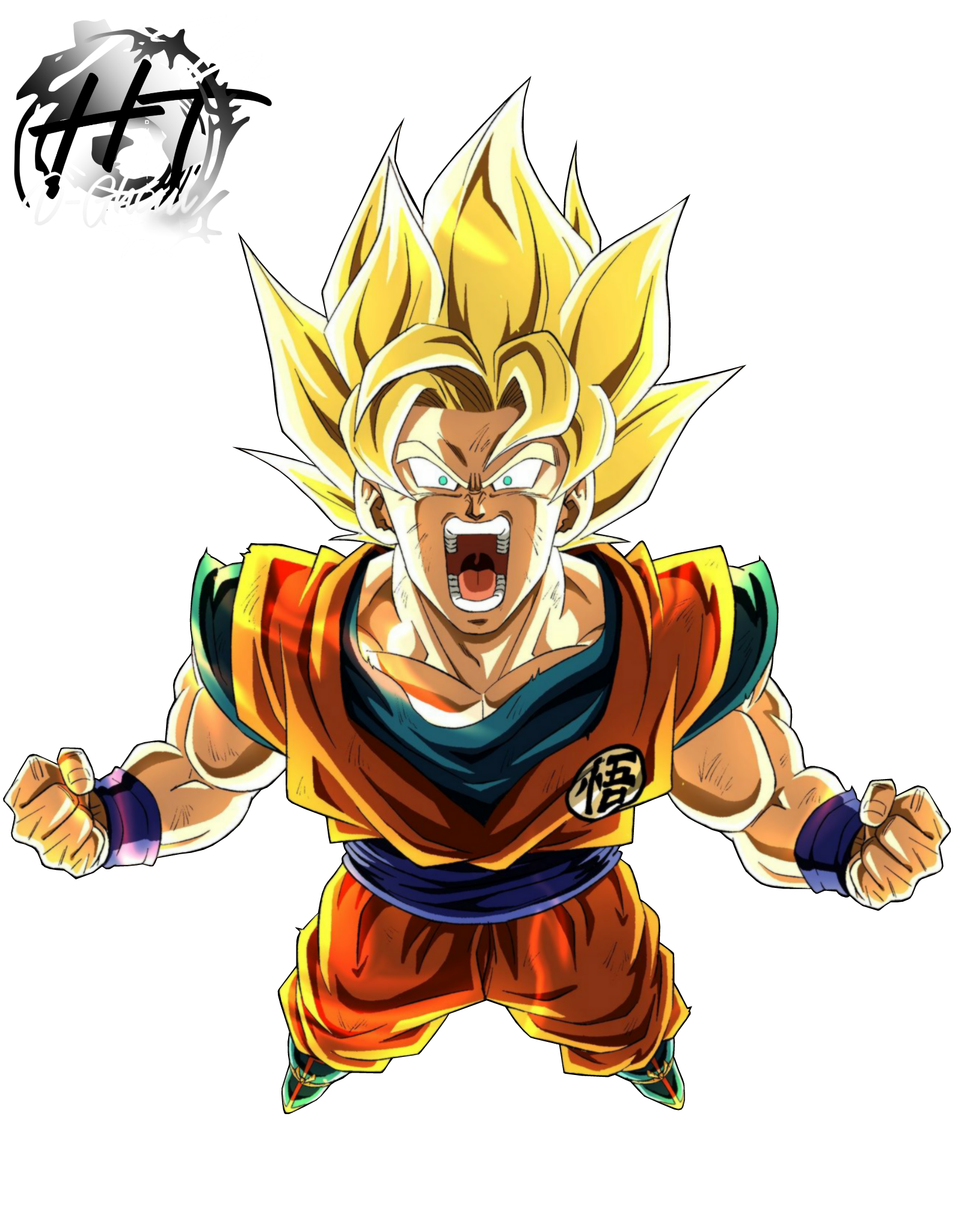 Son Goku Super Saiyajin 3 - Dragon Ball by UrielALV on DeviantArt