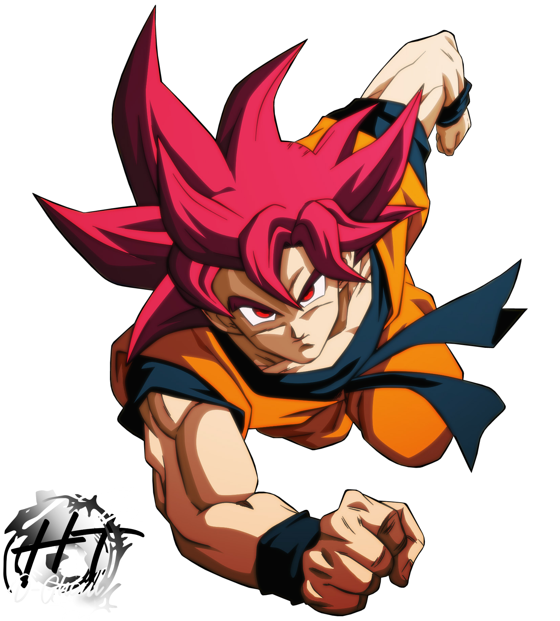 Goku SSJ Blue Kaioken x20 (Render) by VictorTostado on DeviantArt