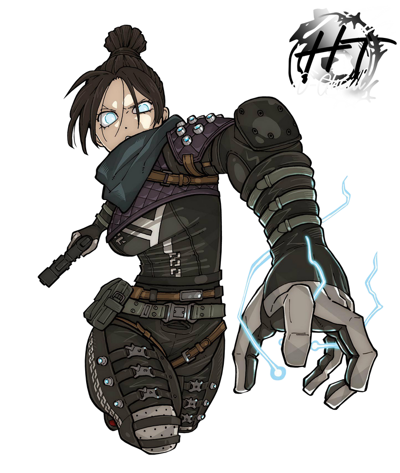 Wraith (Apex Legends) - Render by D4rkawaii on DeviantArt