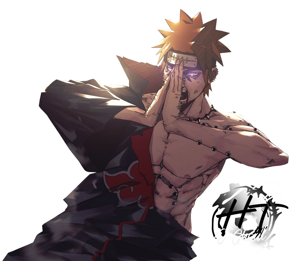 Pain (Naruto Shippuden) - Render by D4rkawaii on DeviantArt