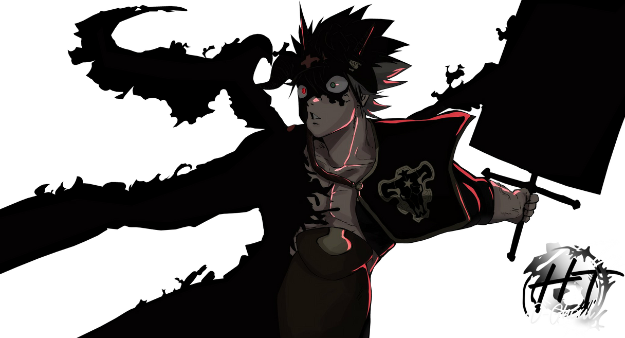 Asta (Black Clover) Render by D4rkawaii on DeviantArt