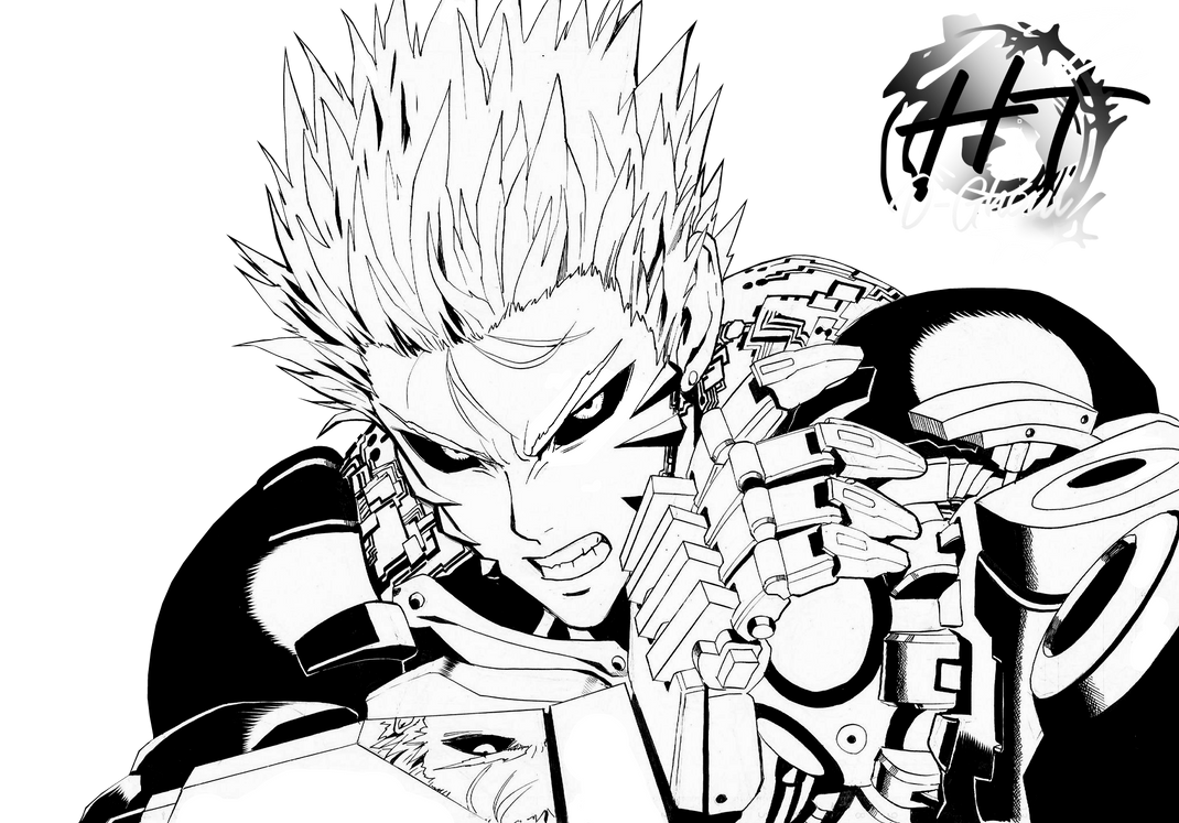 Genos (OPM) - Render by D4rkawaii on DeviantArt