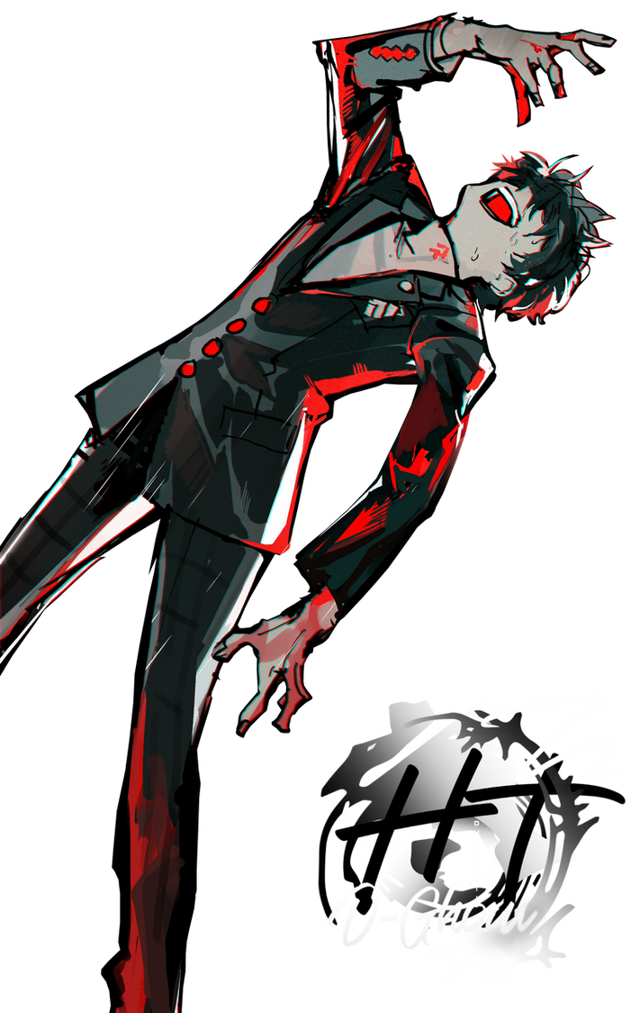 Amamiya Ren (P5) - Render by D4rkawaii on DeviantArt