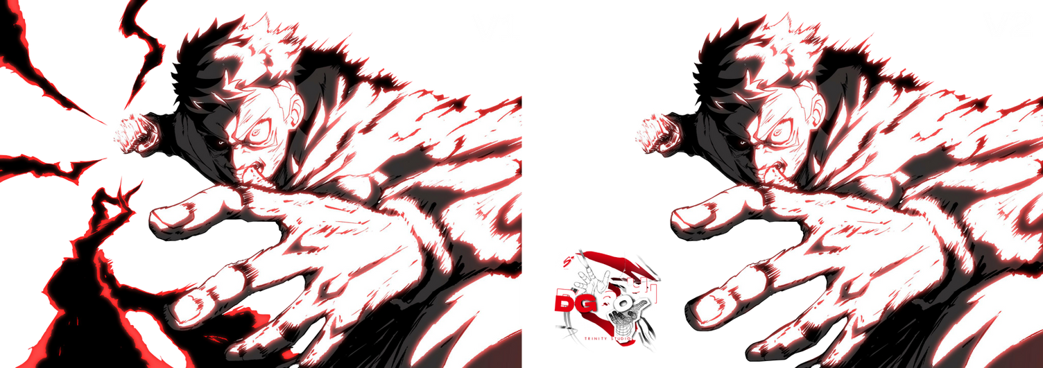 Itadori's Black Flash (JJK) Render by D4rkawaii on DeviantArt