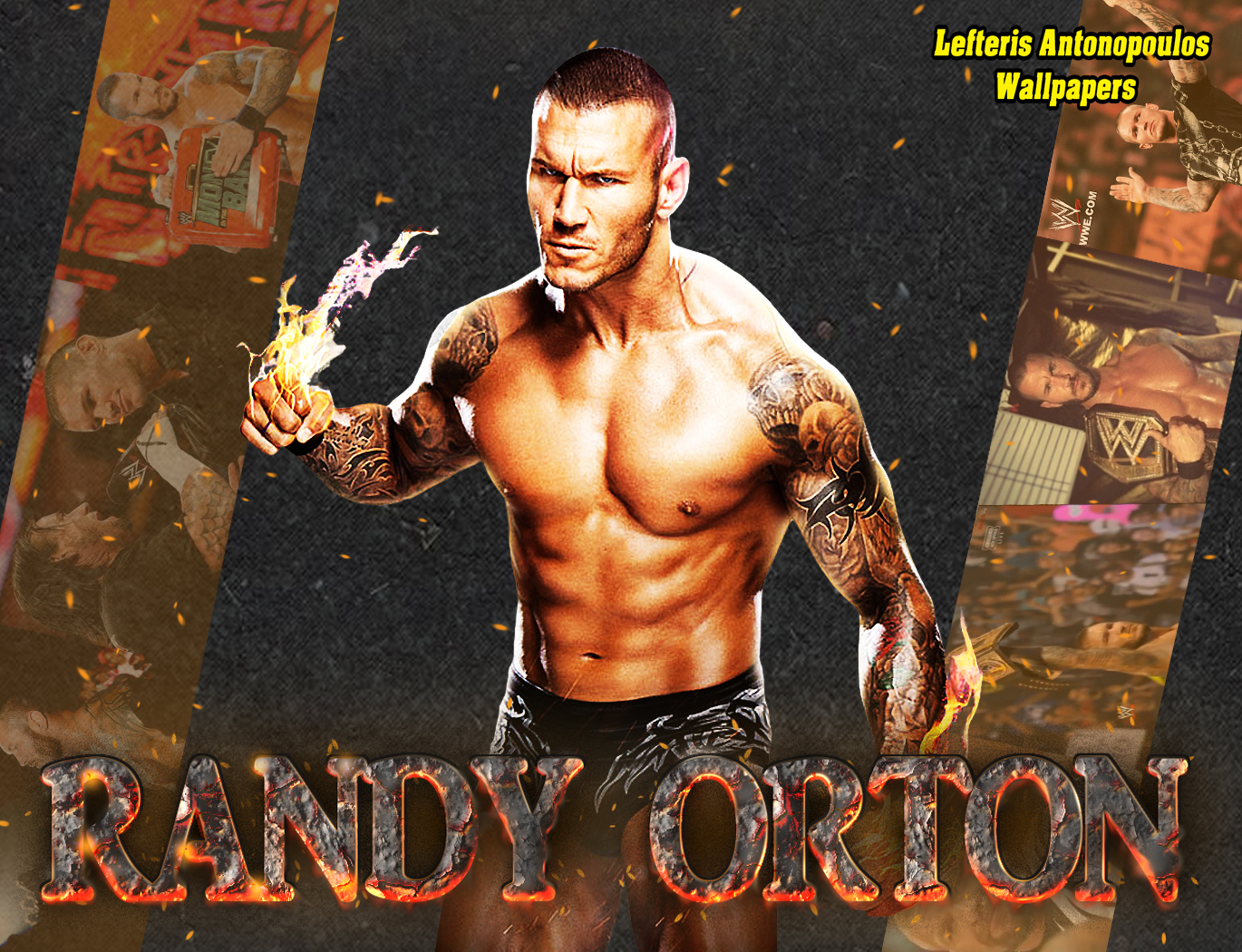 WWE Randy Orton Wallpaper by LefterisAntonopoulos on DeviantArt WWE Randy Orton Wallpaper by LefterisAntonopoulos on DeviantArt