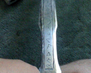 mana sword engravings