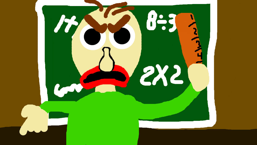 Baldi Math Problem I Hear Math That Bad Baldi's Basics by Soulz-Studios on DeviantArt
