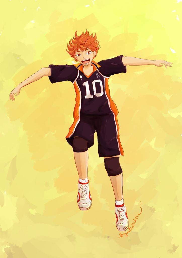 hinata fanart -- Haikyuu ! by dyaHousen on DeviantArt