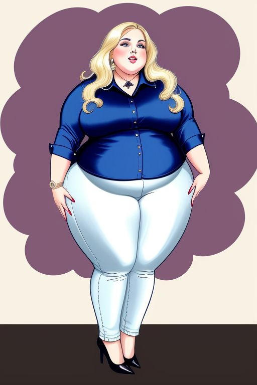 Obese Lady Deviantart bbw woman by EmmaStardust on DeviantArt