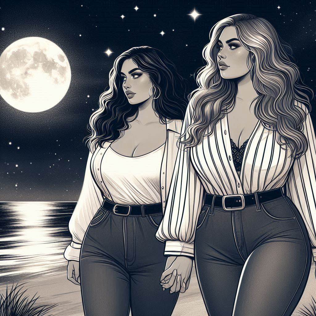 Women On The Beach By Andrevm99 On DeviantArt women-on-the-beach-by-andrevm99-on-deviantart