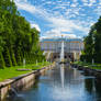 Peterhof palace fountains