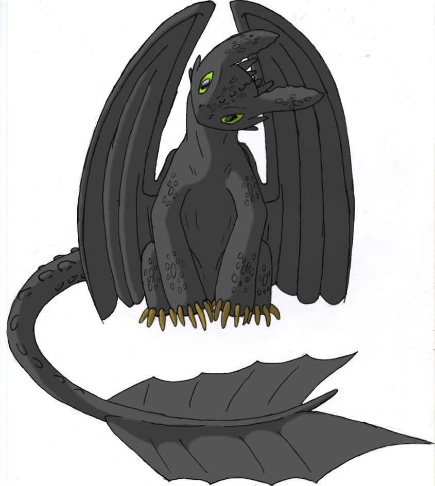 Curious Toothless by Azkeada on DeviantArt