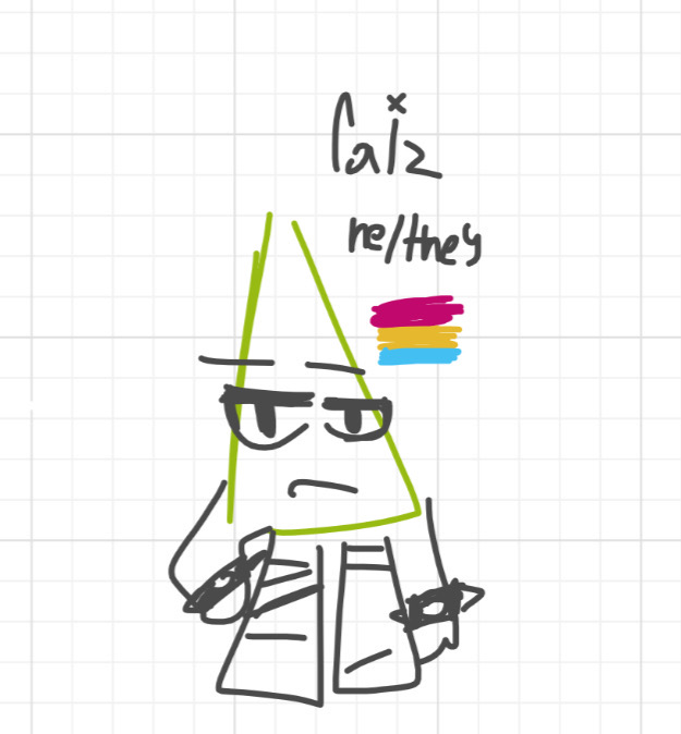 colourblock oc i think by sleepymelonzz on DeviantArt