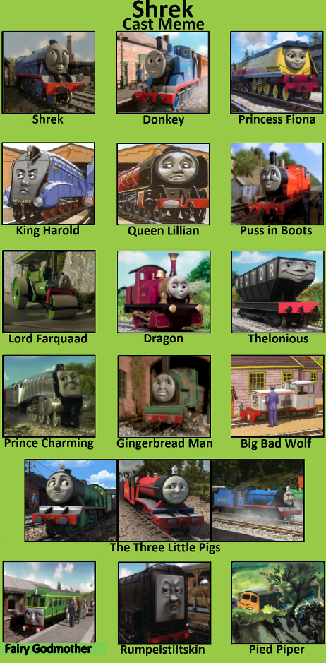 Thomas Shrek Cast By AkifUmar On DeviantArt