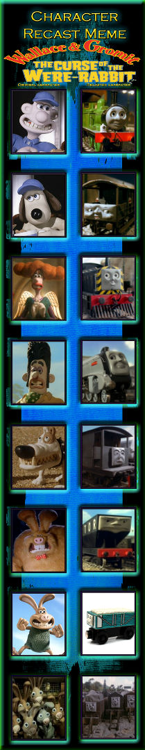 Thomas/WAG: The Curse of the Were-Rabbit by AkifUmar on DeviantArt