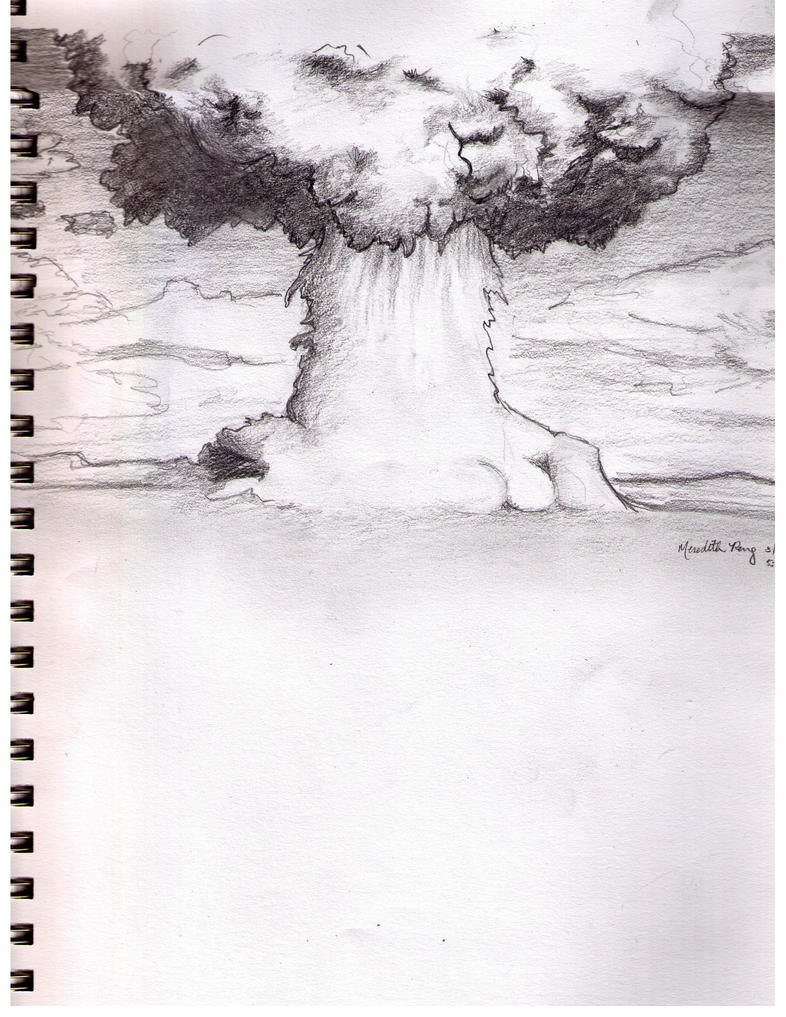 Взрывы рисунок карандашом