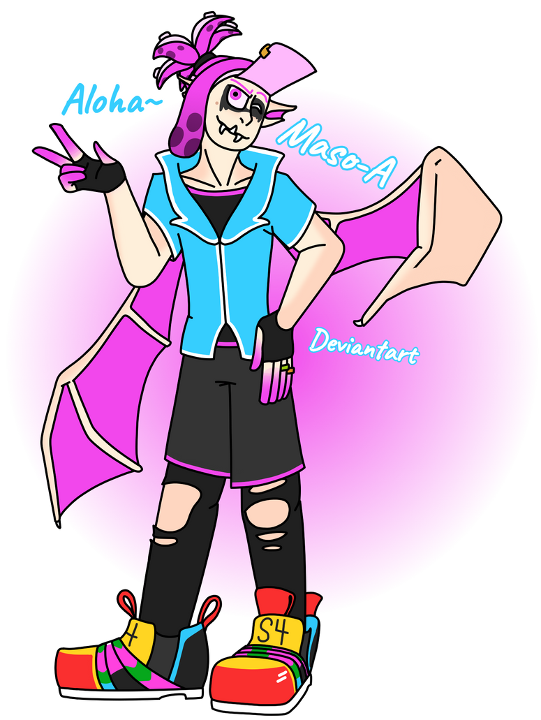 Aloha's Redesign - Splatoon(Manga) Fanart by Maso-A on DeviantArt