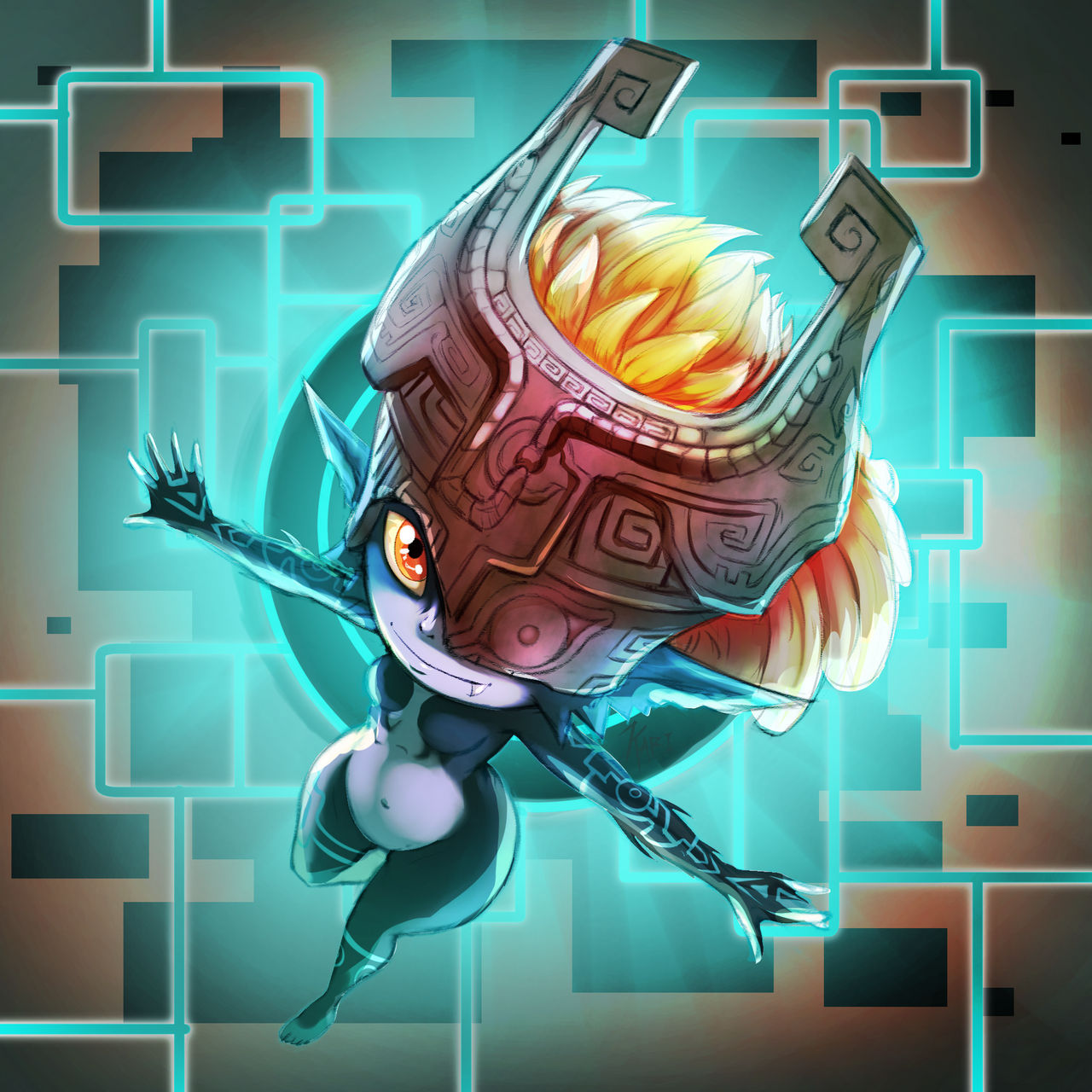 Midna by OscarAnoA on DeviantArt