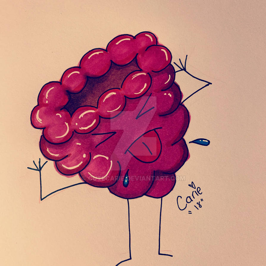 Sassy Raspberry Raspberry giving a raspberry by CuteCarie on DeviantArt