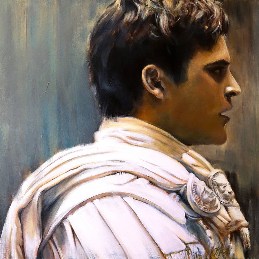 Commodus Joaquin Phoenix From Gladiator 2000 By Kevinsbrush On