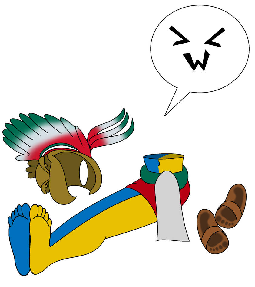 Aztec legs in half by ANUMA300 on DeviantArt