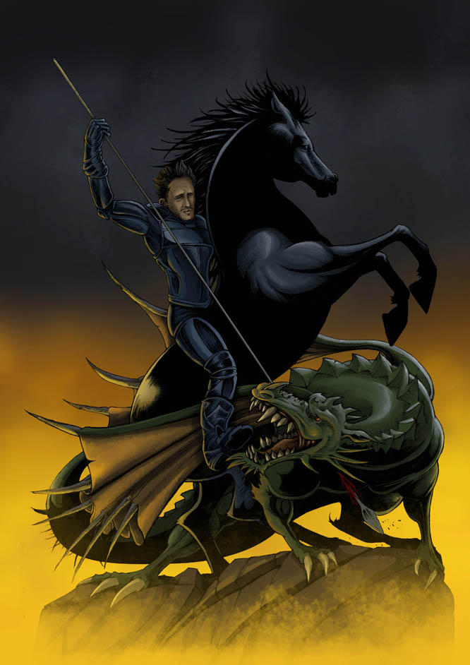 Modern St George by Matevadas on DeviantArt