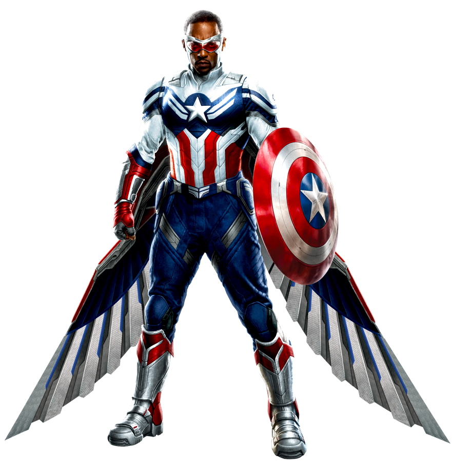 Sam Wilson Sticker Captain America (Sam Wilson) by KeyWatkins512 on DeviantArt