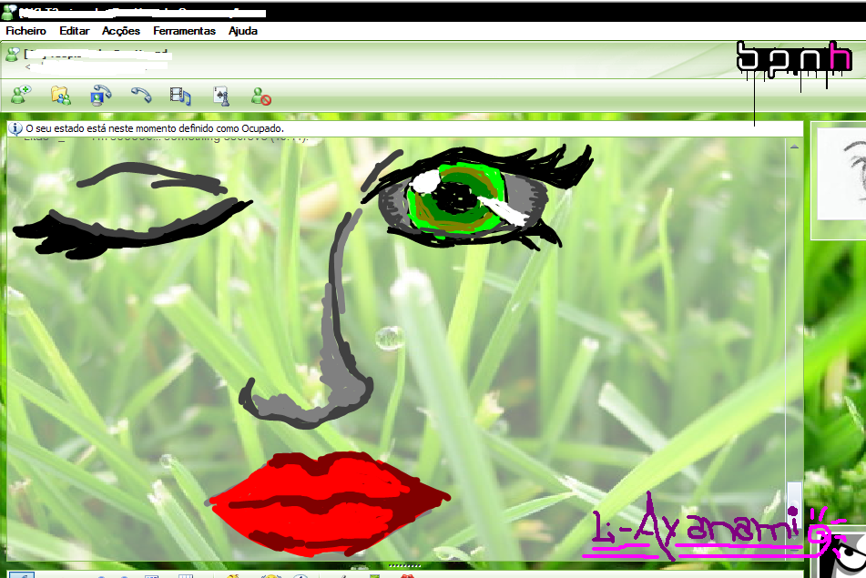 Msn Messenger Drawing By Li-Ayanami On Deviantart