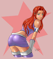 Starfire Fan Art