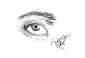 attempted reealism of the eyes (i tried)