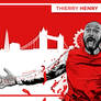 Thierry Henry Vector Art Work