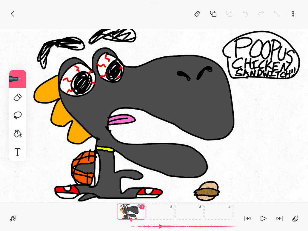 Poopus chicin Jo samwich from popeys by SuperStarStudiosYT on DeviantArt