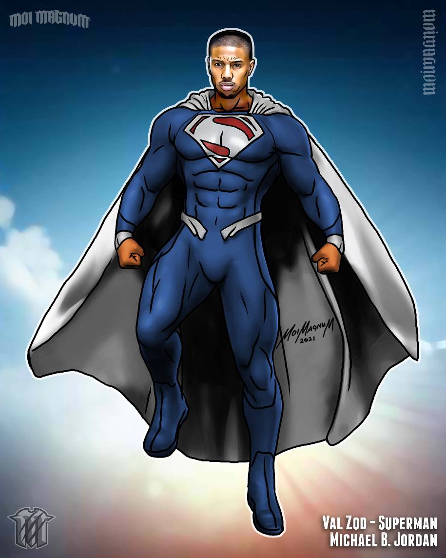 Ja flåde fordøjelse Michael B. Jordan as Superman (Earth 2) by Moimagnum on DeviantArt
