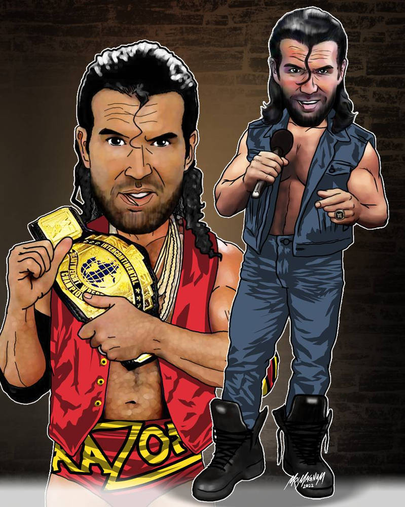 Scott Hall Pre Razor Ramon Scott Hall (Razor Ramon) by Moimagnum on DeviantArt