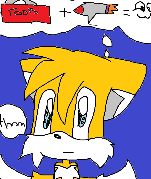 tails is thinking