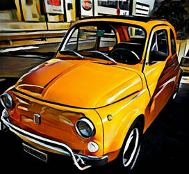 Fiat 500 pot de yaourt