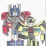 Optimus Prime and Bumblebee (Request)