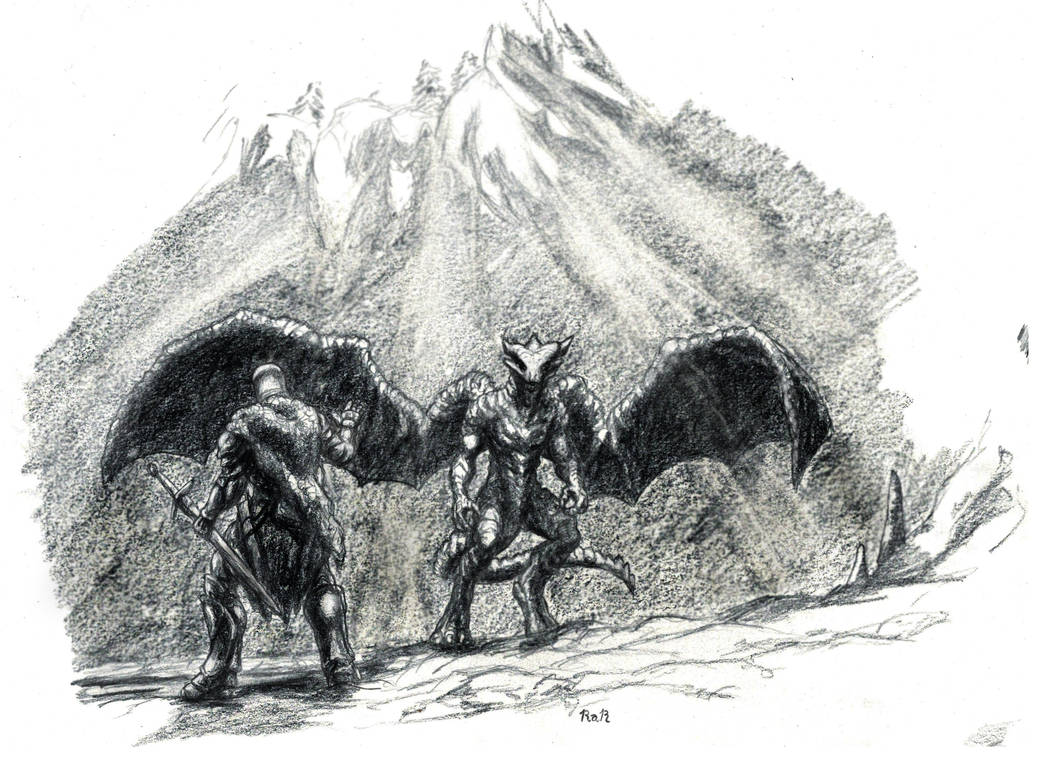 First Encounter by RandomAsRandom on DeviantArt