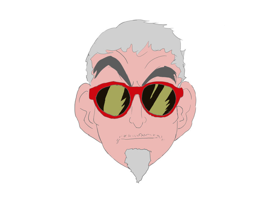 Master Roshi Outlines My prof. as Master Roshi by Voxx187 on DeviantArt
