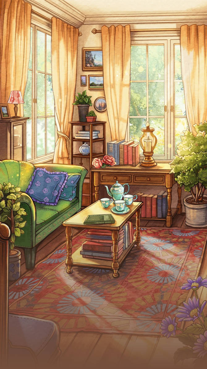 Whirled Room Deviantart living room by Alexskywar3 on DeviantArt