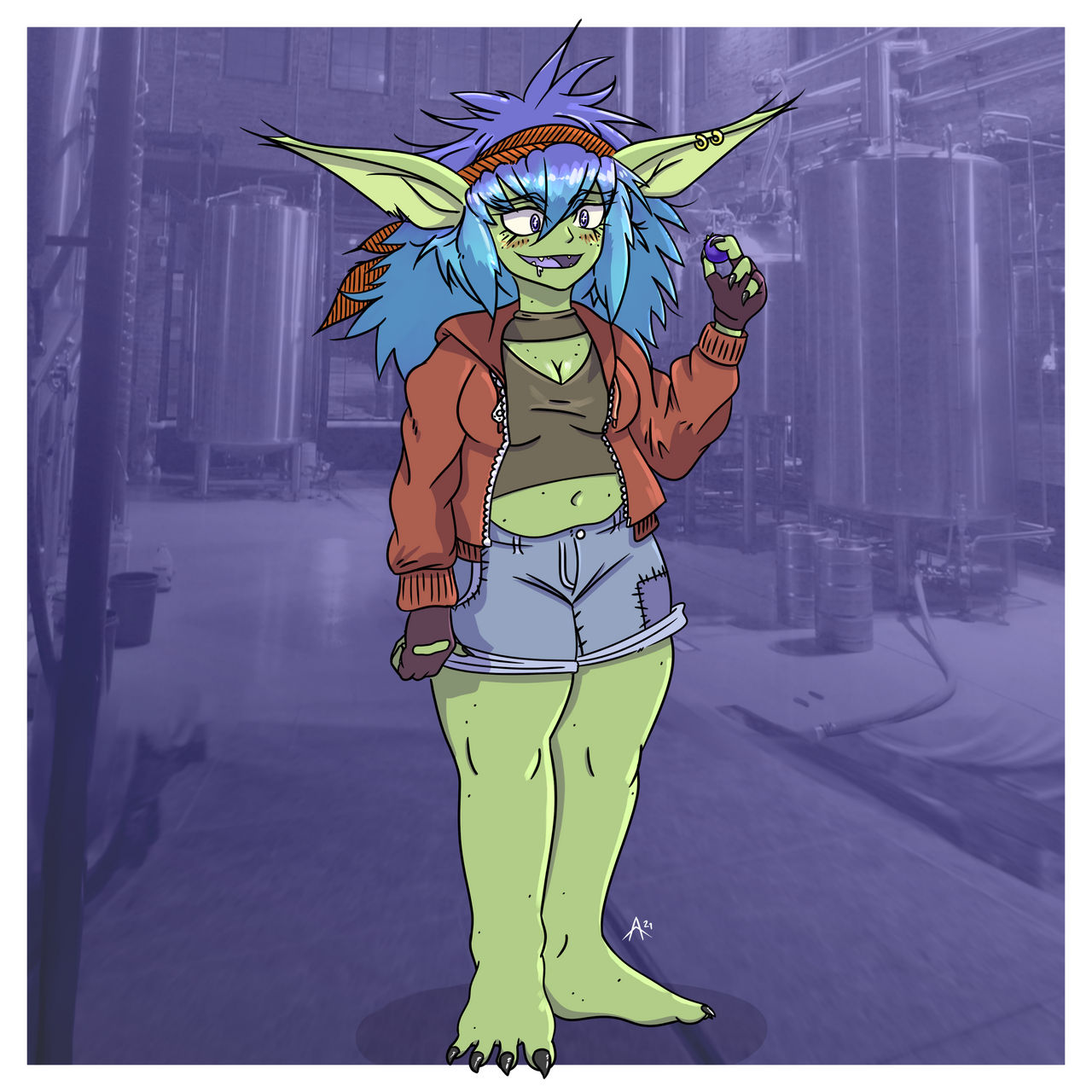 Goblin Raspberry Goblin Berry 1/3 by PanaviaGR4 on DeviantArt