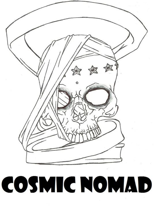 T-Shirt Design for Cosmic Nomad