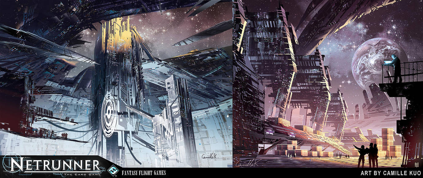 Netrunner Environment By Camilkuo On DeviantArt