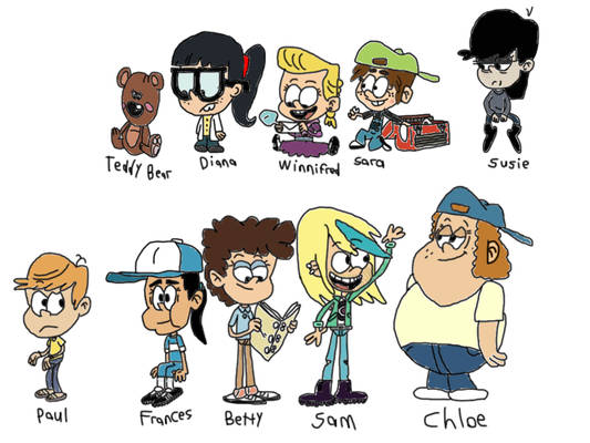 The Loud Sibling Crushes ( genderbent )
