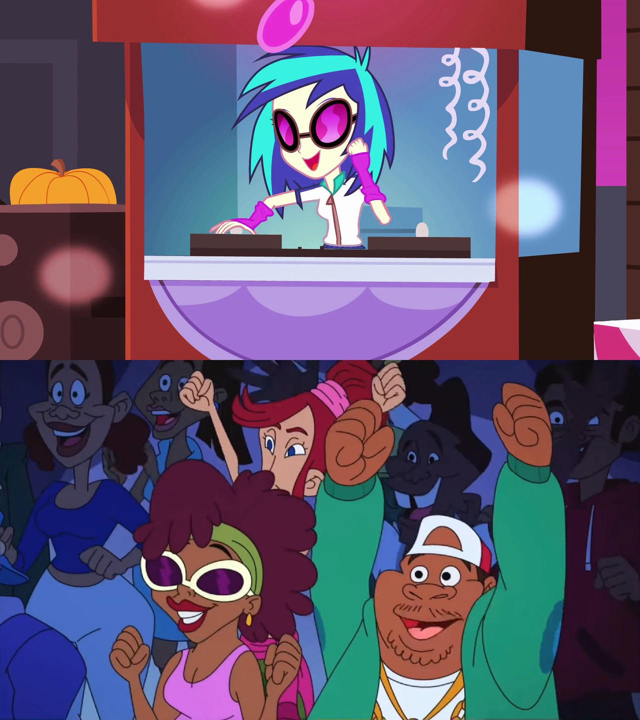 DJ Pon-3 Performing for Hip Hop Crowd by chanyhuman on DeviantArt